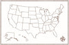 USA + Colonies Map