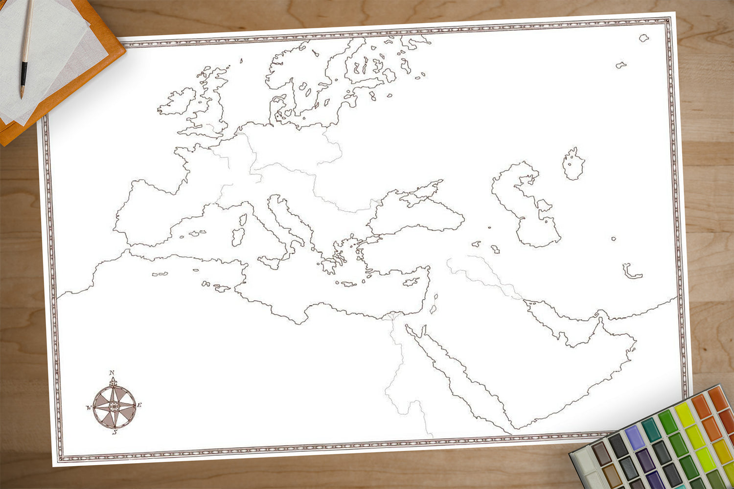 Ancient and Medieval Map