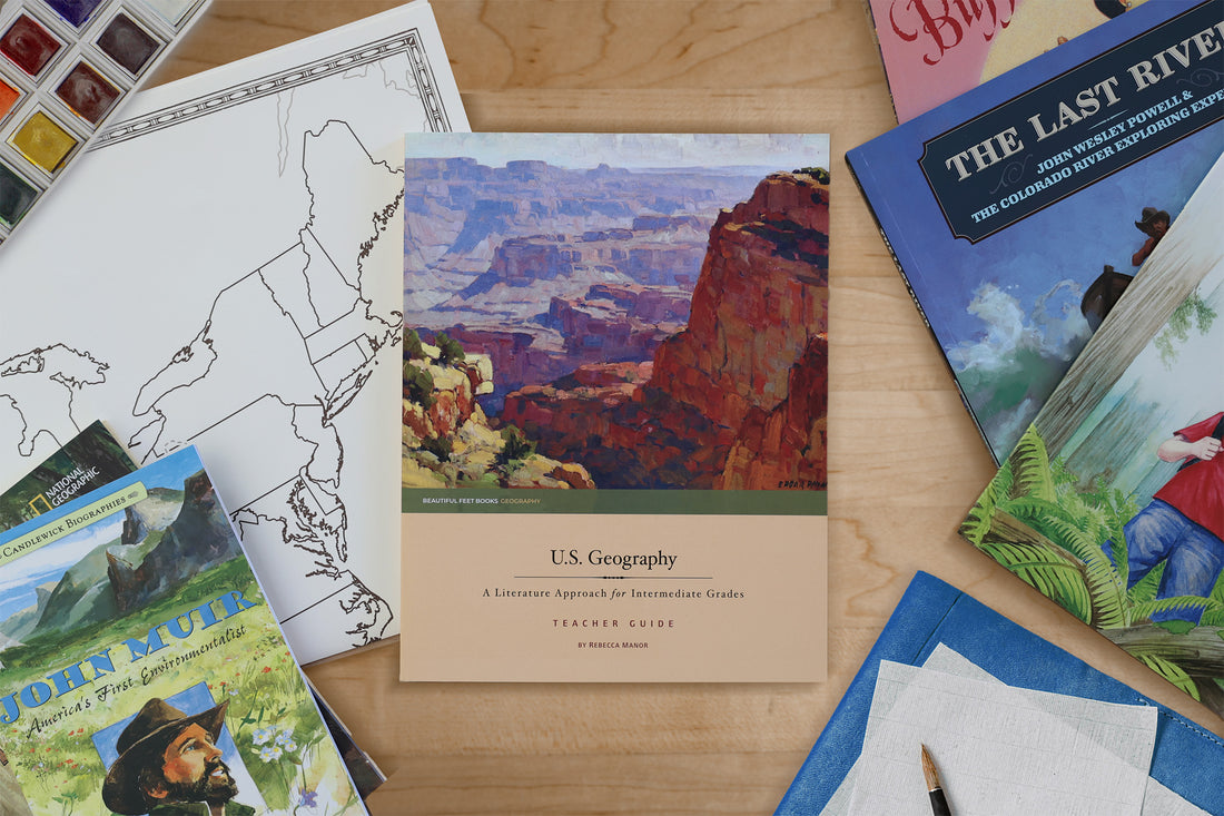 Geography Homeschool Curriculum | U.S. Geography (4-6) – Beautiful Feet