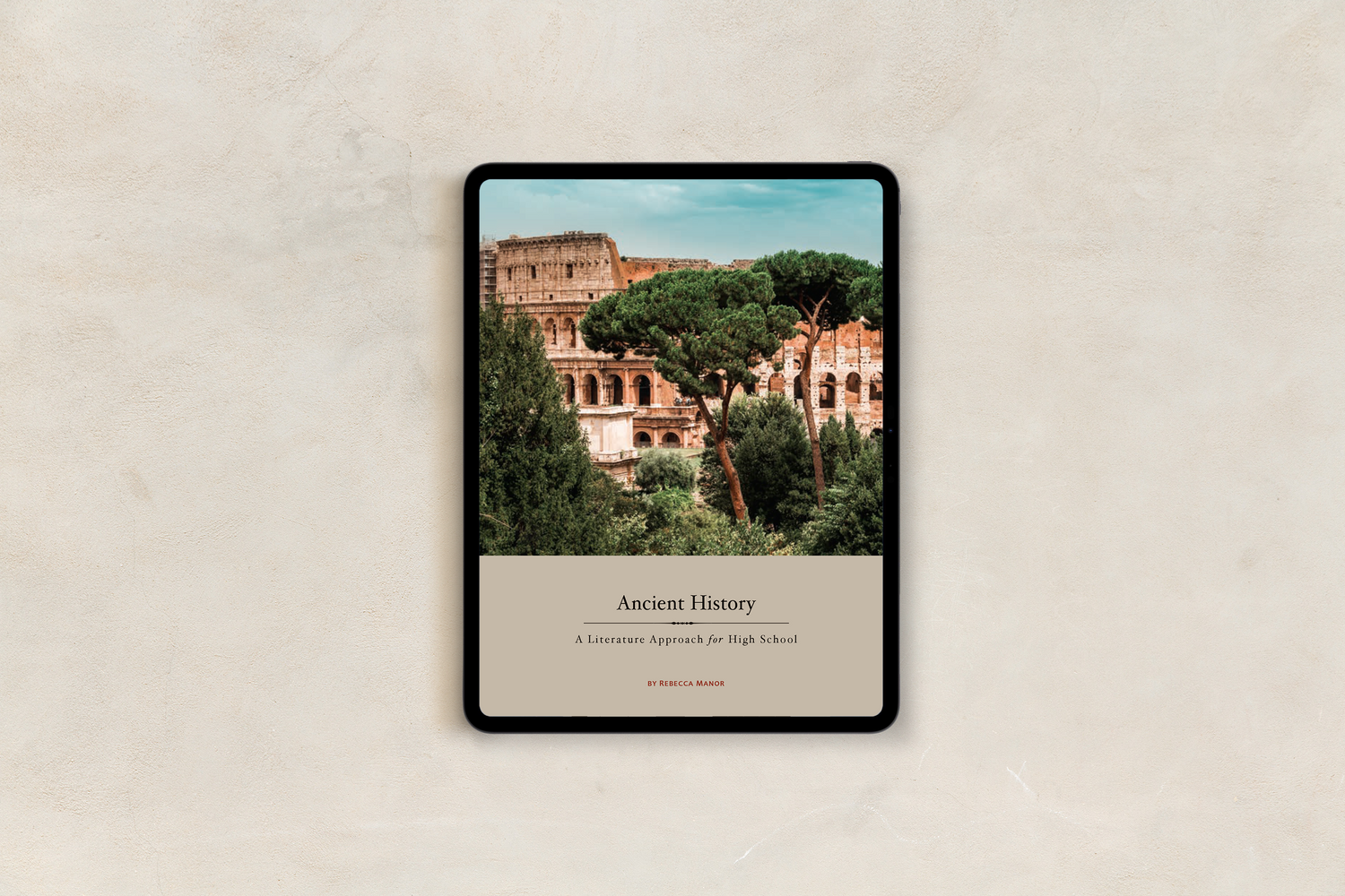 Teacher Guide digital download PDF for Ancient History homeschool curriculum for high school students, 9th and 10th grade, by Beautiful Feet Books 