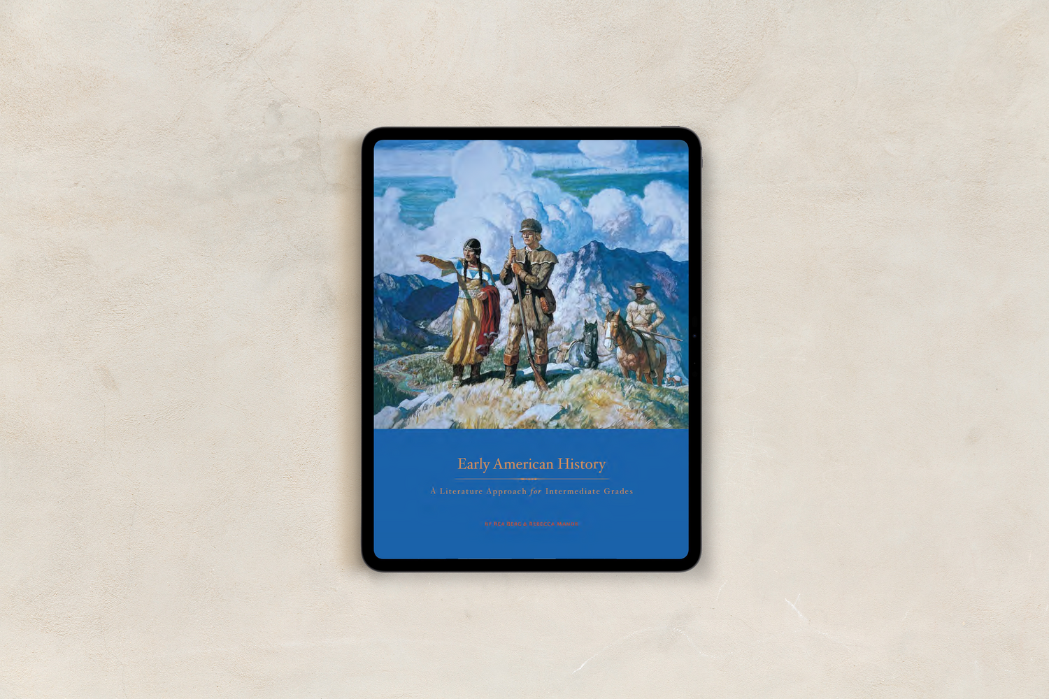 Teacher Guide digital download PDF for Early American History homeschool curriculum for 4th, 5th, 6th grade students by Beautiful Feet Books 