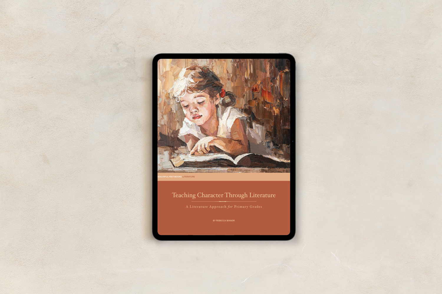 Teacher Guide digital download PDF for Teaching Character homeschool curriculum for Kindergarten, 1st, 2nd, 3rd grade students by Beautiful Feet Books 
