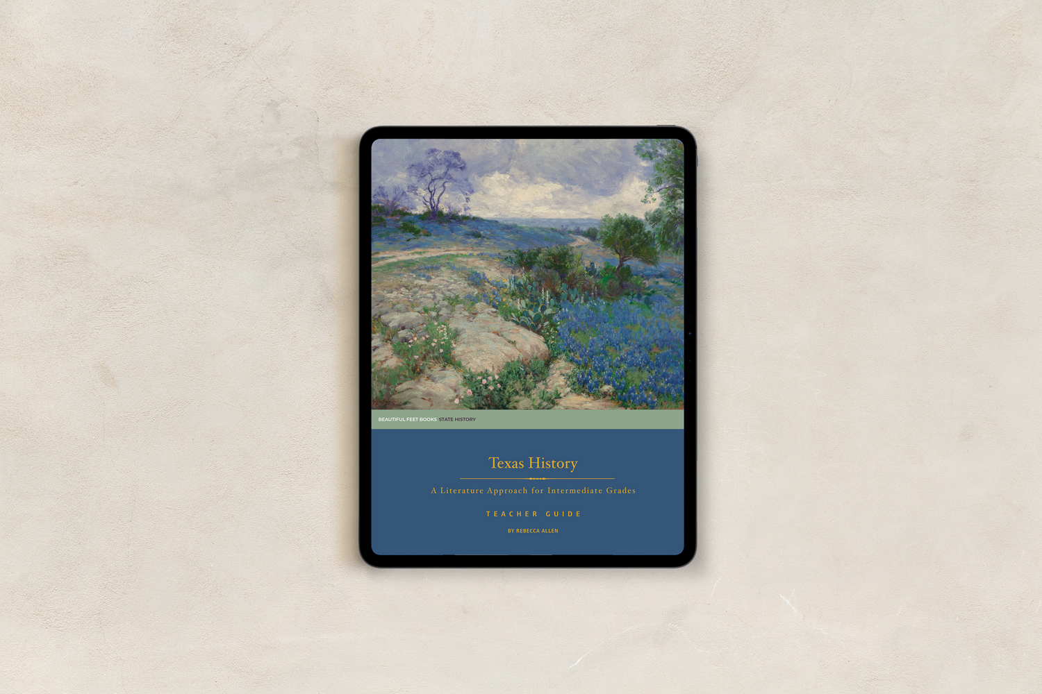 Teacher Guide digital download PDF for Texas History homeschool curriculum for 4th, 5th, 6th grade students by Beautiful Feet Books 