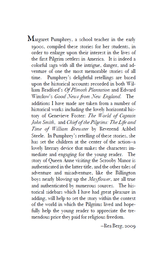 Pilgrim Stories