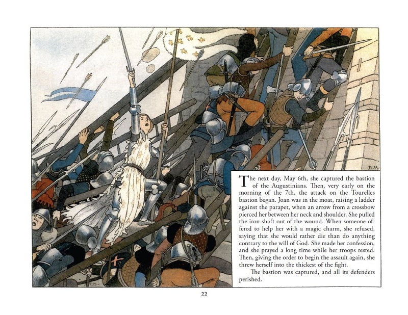 Joan of Arc by Monvel