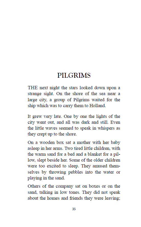 Pilgrim Stories